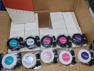 ตลับเมตรพลาสติกขนาดเล็ก สีสันสดใส ทนทาน สำหรับงานตัดเย็บ ระบบเมตริก แบบสองด้าน - Product Image 3