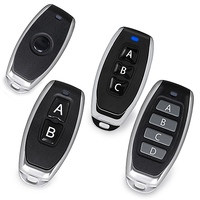 Télécommande sans fil universelle à code d'apprentissage HFY-532Z, plastique, clonage, 315 MHz/433 MHz, portée de 30 m, 4 boutons, application automobile