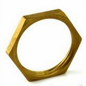 Écrou hexagonal en laiton avec bord de bride 2 3 4 6 1 pouce pour raccords de tuyauterie - Product Image 1