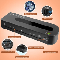 Laminadora A4 de 9 Pulgadas, Laminadora en Caliente y Frío, Portátil, para Documentos de Oficina, Stock en Almacén de EE. UU.
