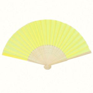 <b>Personalised</b> Bamboo Hand Fan Customised Crafts - Product Image 1