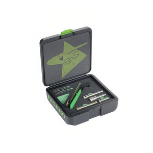 Kit d'outils de réparation de vélo Fasano, ensemble de 8 pièces avec outils à poignée verte pour l'entretien et la réglage des vélos - Product Image 2