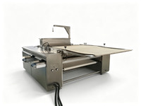 Machine automatique à haute production pour la fabrication de biscuits moelleux, ligne de production complète de biscuits moelleux avec mélangeur de pâte et convoyeur de refroidissement