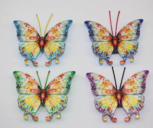 Imán Decorativo para Refrigerador Fengyi, Hecho a Mano, Ecológico, de Resina, con Diseño de Mariposa Pintada a Mano y Colorida - Product Image 2