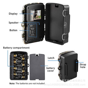 Trail <b>Camera</b> Outdoor Hunting 1080P Infrared <b>Night</b> Vision PIR Sensor Waterproof IP65 Wildlife Monitoring - Product Image 5
