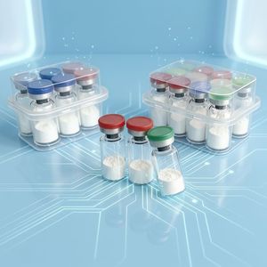 Venta Directa de Fábrica de Polvo Liofilizado de Péptidos de Belleza Europeos y Americanos Populares en Frascos Pequeños y Agua Esencial - Product Image 5