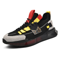 Sepatu olahraga pria, sepatu tenis, sneaker lelaki dewasa nyaman, gaya jalanan, Breathable, tambal sulam, musim panas untuk lelaki