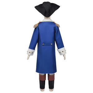 <span class=keywords><strong>ชุด</strong></span>คอสเพลย์ประธานาธิบดียูเอสจอร์จ วอชิงตันสำหรับเด็กยุโรปอเมริกัน <span class=keywords><strong>ชุด</strong></span>ยูนิฟอร์มทหารวินเทจทำจากโพลีเอสเตอร์ - Product Image 5