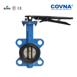 Vanne papillon à disques COVNA DN100 PN16, 4 pouces, siège en caoutchouc NBR, poignée en fonte, à prix réduit - Product Image 6