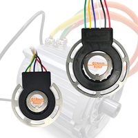 Sensor Resolver Rotary Akurasi Tinggi, Encoder Absolut Sudut Poros, Rasio Transformator ±1% TSY1020 16 Bit Suhu Tinggi 20000 RPM