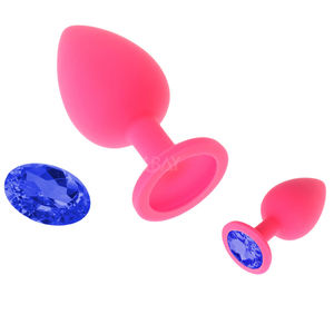 Анальная пробка SEXBAY для начинающих, силиконовая, с украшением, разные размеры для мужчин и женщин, водонепроницаемость IPX7, сертификат CE - Product Image 6