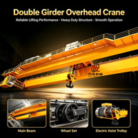 Grue à poutre électromagnétique rotative de type LC de 20 tonnes avec PLC et moteur, portée de 28,5 m, hauteur de levage de 16 m