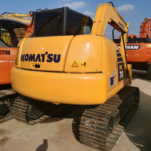 Excavatrice certifiée par EPA mini excavatrice utilisée excavatrice PC70-8 de KOMATSU à vendre - Product Image 1