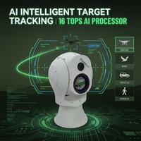 Système EO/IR à portée de 5 km avec suivi automatique par IA et imagerie thermique pour la sécurité des prisons et la protection de l'espace aérien des aéroports
