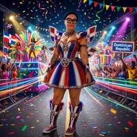 Traje de Samba de Lujo Hecho a Mano Estilo Dominicano, Sexy con Lentejuelas, para Espectáculos de Carnaval, Atuendo de Showgirl, Fabricación Profesional Personalizada