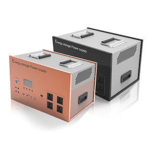 Modern 2000W <b>Solar</b> <b>Generator</b> LiFePO4 Battery <b>Solar</b> Powered Portable Outdoor Emergency Power Station 1433Wh Pure Sine Wave - Product Image 2