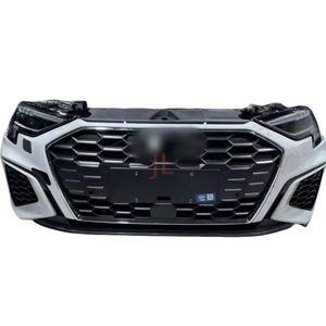 Б/у передний бампер в сборе для <span class=keywords><strong>Audi</strong></span> A3, комплект с передней накладкой и фарами, оригинальный обвес - Product Image 1