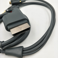 Connecteur de câble Audio vidéo VGA, sortie optique et Port Audio numérique, pour Microsoft XBOX 1.8, XBOX360, HD, 360 M