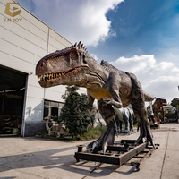 Dino Park için AD-53 gerçekçi Robot büyük boy simülasyon dinozor Animatronic Giganotosaurus