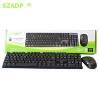 Prix promotionnel SZADP OEM 104 touches 2.4G clavier d'ordinateur pour ordinateur portable de bureau utilisation facile multi-médias OSB ordinateur bureau maison