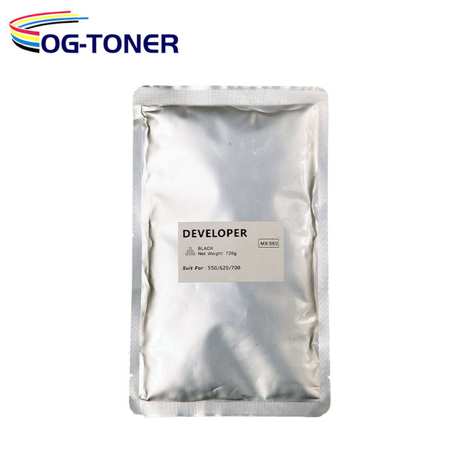 Compatible Copier Toner Developer for Sharp MX620 Japanese Developer Toner Powder for Sharp Copier MX550/555/620/700