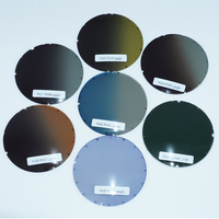 Lunettes de soleil plates et rondes, verres transparents multi-usages, poli, polarisés, protection UV420, revêtement anti-reflet, bleu
