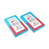 Boîte d'emballage personnalisée pour masque facial au collagène pour soins de la peau, laminage mat brillant, ensemble de boîtes d'emballage cosmétique coréen, Europe, Amérique