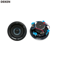 Système de sonorisation DEKEN FIT GS4L 4 pouces 8ohm 10W Encastré sans cadre Haut-parleur de plafond Prix bon marché Haut-parleur de plafond pour salle de sport