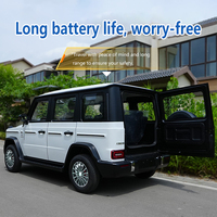 Vente flash Véhicule électrique adulte à faible vitesse entièrement fermé de haute qualité G-Class 3500W avec batterie au lithium - Nouveau modèle