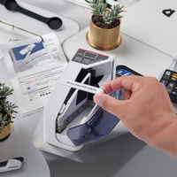 Compteur de billets portable professionnel V30, facile à utiliser pour divers environnements commerciaux