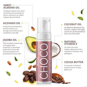 Private Label Natural Long Lasting Outdoor <strong>Beach</strong> Sun Tan Oil Coconut Moisturizing Body Tanning Oil - Product Image 4