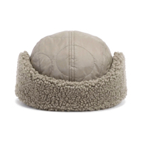Casquette de baseball en polaire sherpa chaude pour l'hiver, avec rabats pour les oreilles, pliable, coupe-vent, matelassée, unisexe pour adultes, plage, plein air, ski, cyclisme, sports
