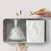Sac en plastique HDPE de qualité alimentaire pour l'emballage d'eau potable, sachet transparent thermoscellable, emballage liquide personnalisable