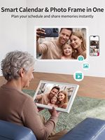 Calendario Digital con Pantalla Táctil de 10.1 Pulgadas, con Video HD y Soporte para MP3, Marco de Plástico, Reloj INSOVISION 1920x1080, Disponible en Almacén de EE. UU.