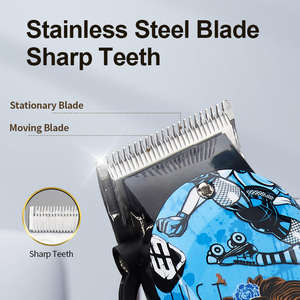 Tondeuse électrique rétro Graffiti, en Stock, tondeuse à cheveux professionnelle pour Salon de coiffure, Salon de coiffure, tondeuse à cheveux pour hommes - Product Image 3