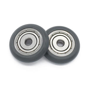 Ruedas de Acero Inoxidable 688ZZ Directas de Fábrica, Poleas con Rodamientos Recubiertos de Goma 4*24*6mm, Rodillos Avellanados para Puertas y Ventanas Correderas - Product Image 2