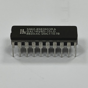 Nouveaux circuits intégrés logiques programmables originaux GAL16V8D-15LD/883 Lattice, haute performance, E2 CMOS PLD Generic Array Logic -65C 150C 2GB - Product Image 1