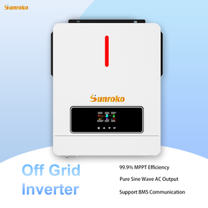 Sistema Completo de Energía Solar Híbrida de 2Kw, 3Kw, 5Kw, 6kw, 10 Kva, Fuente de Alimentación Fuera de la Red con Banco de Baterías, Paneles Solares de Alta Eficiencia OFF-3-15KW - Product Image 4