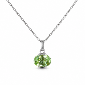 ชุดเครื่องประดับ UM Jewelry เงินแท้ 925 ชุบทอง 18K รุ่น Mint Haiya (จี้/แหวน) ประดับพลอยมิ้นท์สีเขียวสังเคราะห์ สำหรับทั้งชายและหญิง - Product Image 2