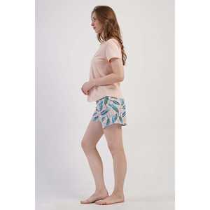 Veste ovale à manches courtes et col rond pour femme - Product Image 2