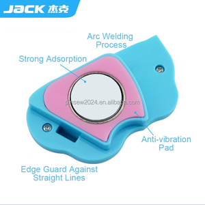 Accesorio Más Reciente para Máquina de Coser Industrial 3 en 1 JACK - Guía de Costura Magnética Multifuncional con Enhebrador, Descosedor y Punzón - Product Image 5