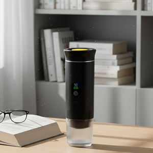 Mini cafetera 3 en 1, Mini cafetera portátil con pantalla, Espresso, hogar, <span class=keywords><strong>coche</strong></span>, calefacción inalámbrica, fácil de <span class=keywords><strong>limpiar</strong></span> - Product Image 3