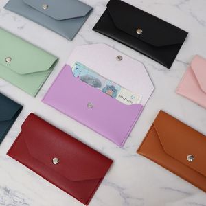 Portefeuille en cuir PU pour espèces, enveloppes à monnaie durables, porte-monnaie réutilisable pour organiser l'argent - Product Image 1