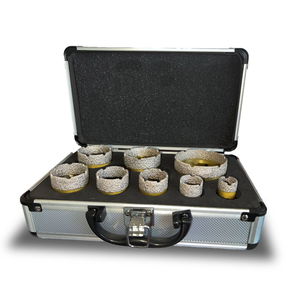 Brocas de sierra de agujero recubiertas de diamante de alto rendimiento 8 piezas M14 caja de aluminio duradera herramientas de perforación de precisión para Metal <span class=keywords><strong>modelo</strong></span> <span class=keywords><strong>036</strong></span> - Product Image 5