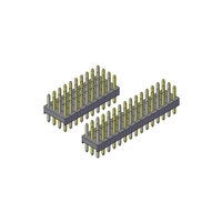 FAF ODM OEM AC 500V 1.5 AMP 2.0mm pas broche en-tête Triple Quad rangée droite 45 broches PCB connecteur