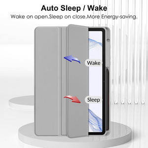 Custodia completa per Tablet Anti-goccia per <span class=keywords><strong>Samsung</strong></span> <span class=keywords><strong>Galaxy</strong></span> <span class=keywords><strong>Tab</strong></span> S7 T870 T875 / <span class=keywords><strong>S8</strong></span> X700 X706 <span class=keywords><strong>Cover</strong></span> posteriore per PC trasparente da 11 pollici con morbida TPU - Product Image 3