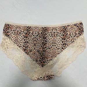 Venta al por mayor Mix Lace Panties Ropa interior de mujer 2024 Tallas grandes Algodón Calcinha <span class=keywords><strong>Com</strong></span> Cintura Alta Calzoncillos sin costuras para mujer-P - Product Image 4