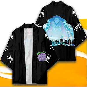 Camisa Japonesa Nika Luffy Zoro Ace Law <span class=keywords><strong>Nami</strong></span>, Kimono Corto de Anime, Capa, Ropa de <span class=keywords><strong>Cosplay</strong></span> para Fiesta, Nueva al por Mayor - Product Image 3