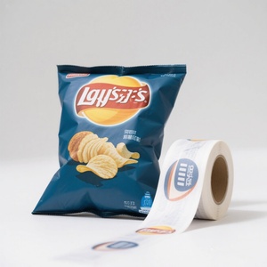 Film en rouleau laminé métallique en aluminium haute barrière imprimé sur mesure pour emballage de chips en sachet - Product Image 2