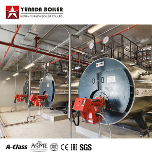 Caldera <span class=keywords><strong>de</strong></span> Vapor Pirotubular <span class=keywords><strong>de</strong></span> 1 a 20 Ton/h, Suministro Directo <span class=keywords><strong>de</strong></span> Fábrica, con Certificado CE ASME - Product Image 2